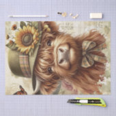 ハイランド牛春 薄葉紙 (クラフト)