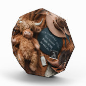 ハイランド牛素朴農場の妊娠の発表 フォトブロック (右)