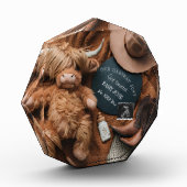 ハイランド牛素朴農場の妊娠の発表 フォトブロック (左)