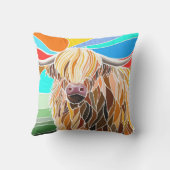 ハイランド牛装飾用クッション クッション (裏面)