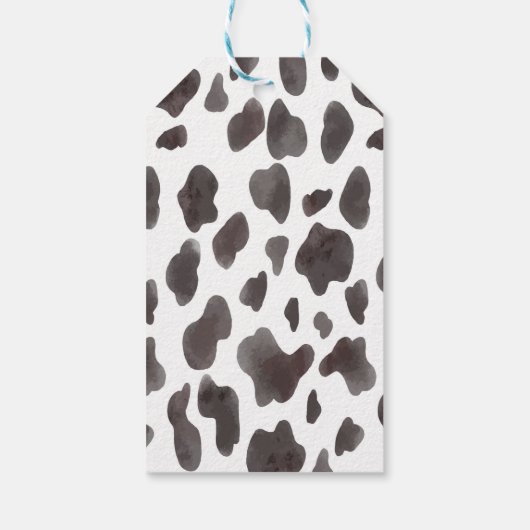 ハイランド牛誕生日サンキューユーラベル ギフトタグ (裏面)