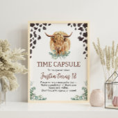 ハイランド牛誕生日タイムカプセルポスター ポスター