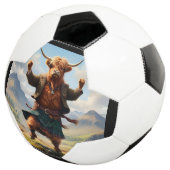 ハイランド牛踊りハイランドフライ サッカーボール (3/4)