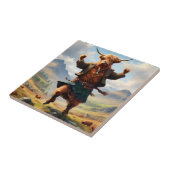 ハイランド牛踊りハイランドフライ タイル (側面)