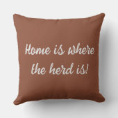 ハイランド牛4クッションのヘッドウェア4 クッション (裏面)