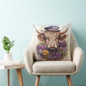 ハイランド牛4クッションのヘッドウェア4 クッション (椅子)