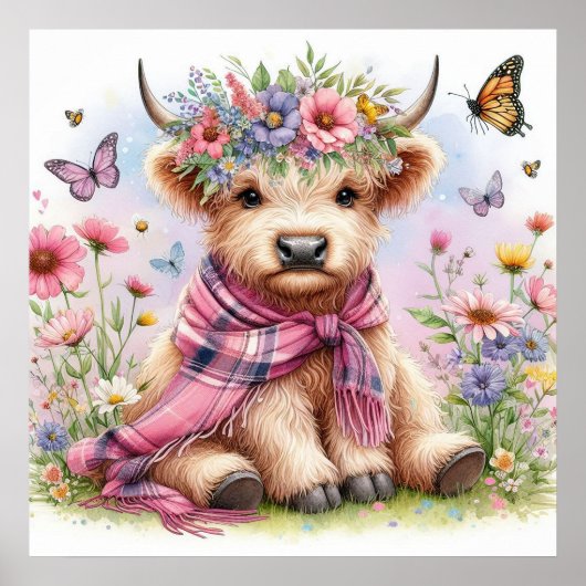 ハイランド牛4 ポスター (正面)