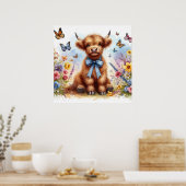 ハイランド牛6 ポスター (キッチン)