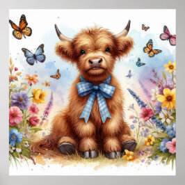 ハイランド牛6 ポスター