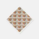 ハイランド牛 スタンダードカクテルナプキン (角)