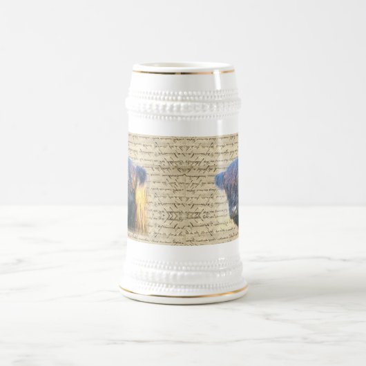 ハイランド牛 ビールジョッキ (中央)