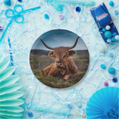 ハイランド牛 ペーパープレート (パーティー)