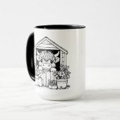 ハイランド牛 マグカップ (正面左)