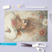 ハイランド牛 薄葉紙 (クラフト)