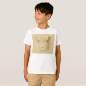 ハイランド牛 Tシャツ (正面フル)