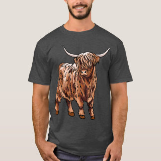 ハイランド牛 Tシャツ