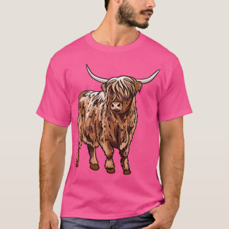 ハイランド牛 Tシャツ