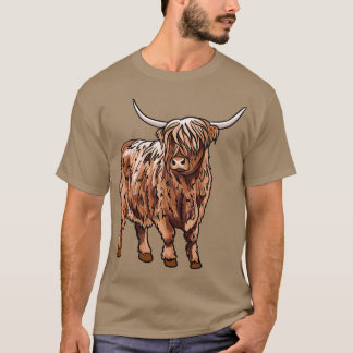 ハイランド牛 Tシャツ