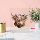 ハイランド絵を描カウズクラシックのTシャツ アクリルサイン (ウェディング)