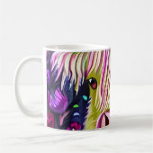 ハイランド絵画牛 コーヒーマグカップ (左)