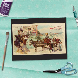 ハイランド蒸発クリームヴィンテージ広告クラフト 薄葉紙