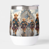 ハイランド調和: Bagpipe Highland Cow Band (左面)