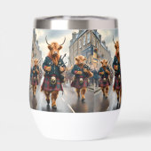 ハイランド調和: Bagpipe Highland Cow Band (背面)