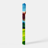 ハイランド頭が切れる牛のケース iPhone 15ケース (右側面)