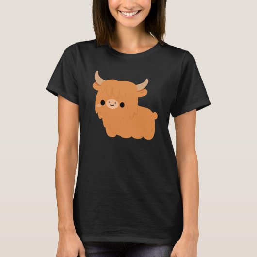 ハイランド・カウ Tシャツ (正面)