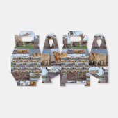 ハイランド・グローリー: 雄大な牛の写真コラージュ フェイバーボックス (折り畳みなし)