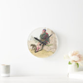 ハイランド・シェパード、「イギリスの衣装」素晴らしより ラウンド壁時計 (ホーム)