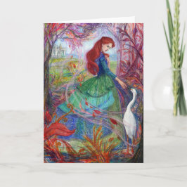 「ハイランド・レディ」 グリーティングカード