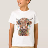 ハイランドCow Tシャツ (正面)