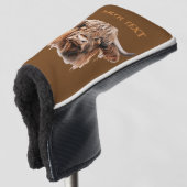 ハイラ素朴ンダーゴルフヘッドカバー ゴルフヘッドカバー (3/4 正面)