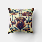 ハイラ素朴ンドカウプレイド装飾用クッション クッション (裏面)