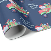 ハイリンクリスマス応援サンタトラック ラッピングペーパー (ロールコーナー)