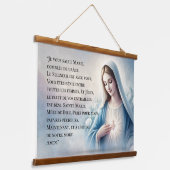 ハイルフランスの・メアリー 吊り下げ型タペストリー (傾斜あり)