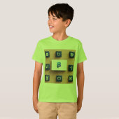 「ハイレアシンプル：アイコニック・エレガンス・ティー」 Tシャツ (正面フル)