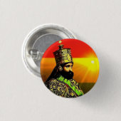 ハイレセラシアイジャラスタファリラスタレゲエルーツ 缶バッジ (正面&裏面)