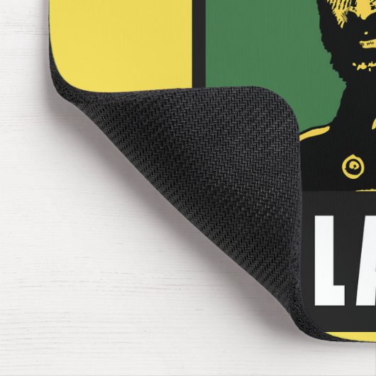 ハイレセラシーエンペラー – レゲエ – ラスタマウスパッド マウスパッド (コーナー)