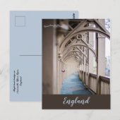 ハイレベルブリッジニューキャッスルオンティーンイングランド ポストカード (正面/裏面)