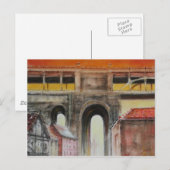 ハイレベルブリッジ，イギリスのはがき ポストカード (正面/裏面)