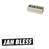 ハイレ・セラシエ1世 ジャー・ラスタファリ 木製アートスタンプ ラバースタンプ (押印)