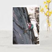 ハイロッククライマー – 自信 カード (黄色い花)