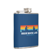 ハイロックレイクノースカロライナ州カヌー フラスク (右)