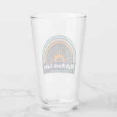 ハイロックレイクノースカロライナ虹 タンブラーグラス (裏面)