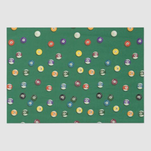 ハイローズ&ロウズ ビリヤード プールテーブル プールシャーク 薄葉紙 (正面)