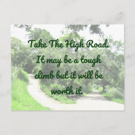 ハイロードはがきやる気を起こさせる ポストカード