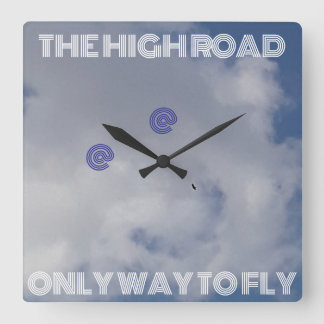 ハイロードウォールクロック スクエア壁時計