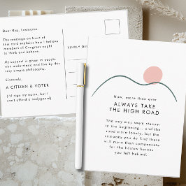 ハイロードマウンテンサンで議会へ ポストカード